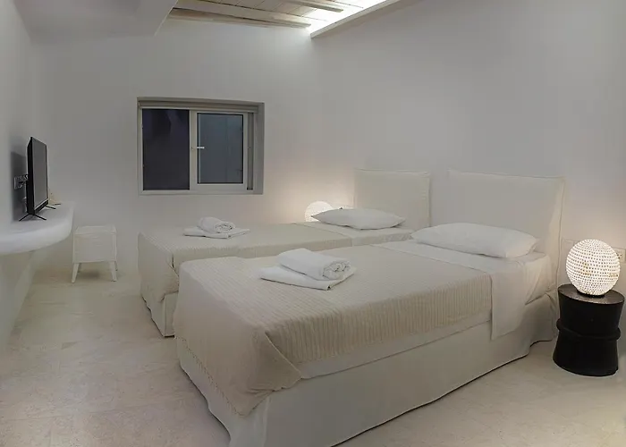 Apollo-private Pool-amazing View Mykonos Town